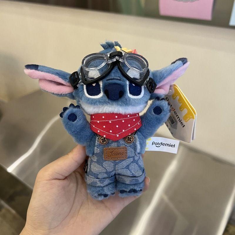 Disney S Stitch Süßer Plüsch-SchlüsselanhängerEin Stitch Plüsch-Taschenanhänger Zubehör und Auto-Schlüsselanhänger Perfekt als Weihnachtsgeschenk oder Spielzeug