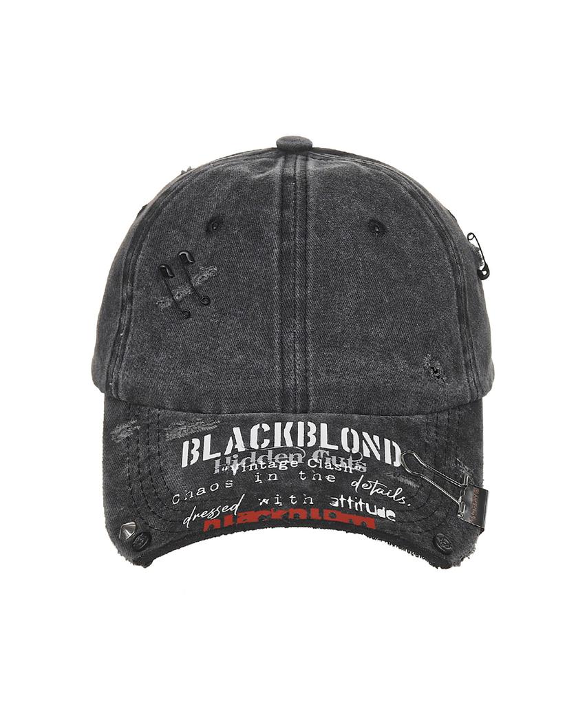 BLACKBLOND Vividi Ript Custom Vintage Clash Pigment Cap (Charcoal)