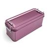 New With Lid Tinplate Box Durable Material With Buckle Rectangular Iron Box Rectangular Shape High Quality Iron Box Food Storage