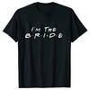 Team Bride Bridesmaid T-Shirt I Do Crew Tees Friends Engagement Wedding Party Tshirt Bridal Shower Girls Bachelorette Party Tops