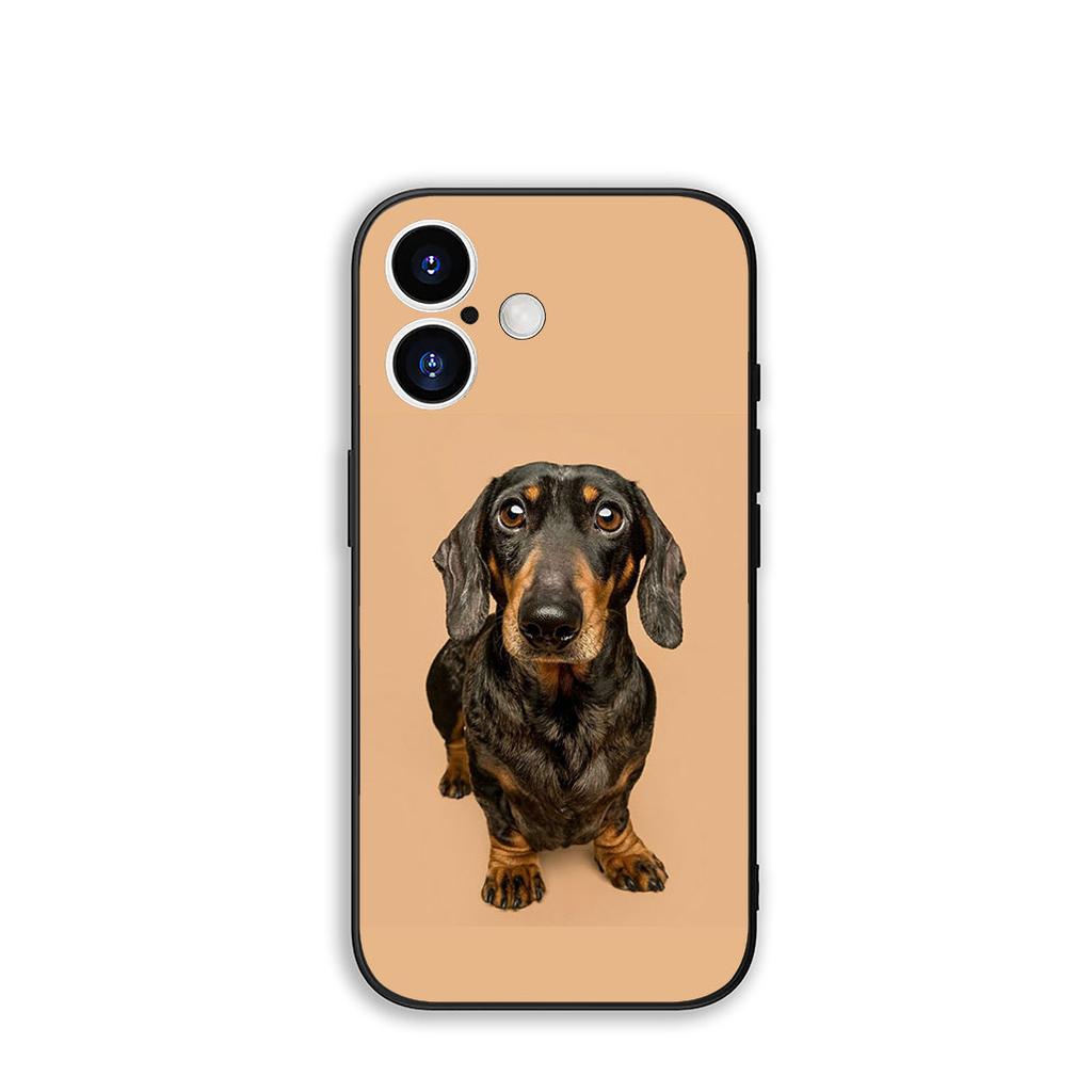 Phone Cover Animal Lovely Dachshund Dog Casing for Apple iPhone 17 16 11 Pro XS Max XR 6 7 8 Plus + 16E SE 2020 Air 5 8+ Case