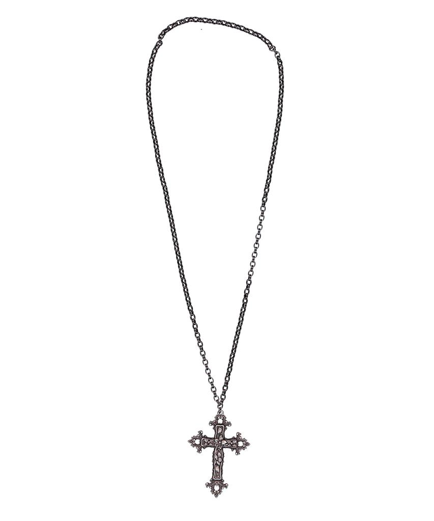 Runninghigh Antique Cross Necklace