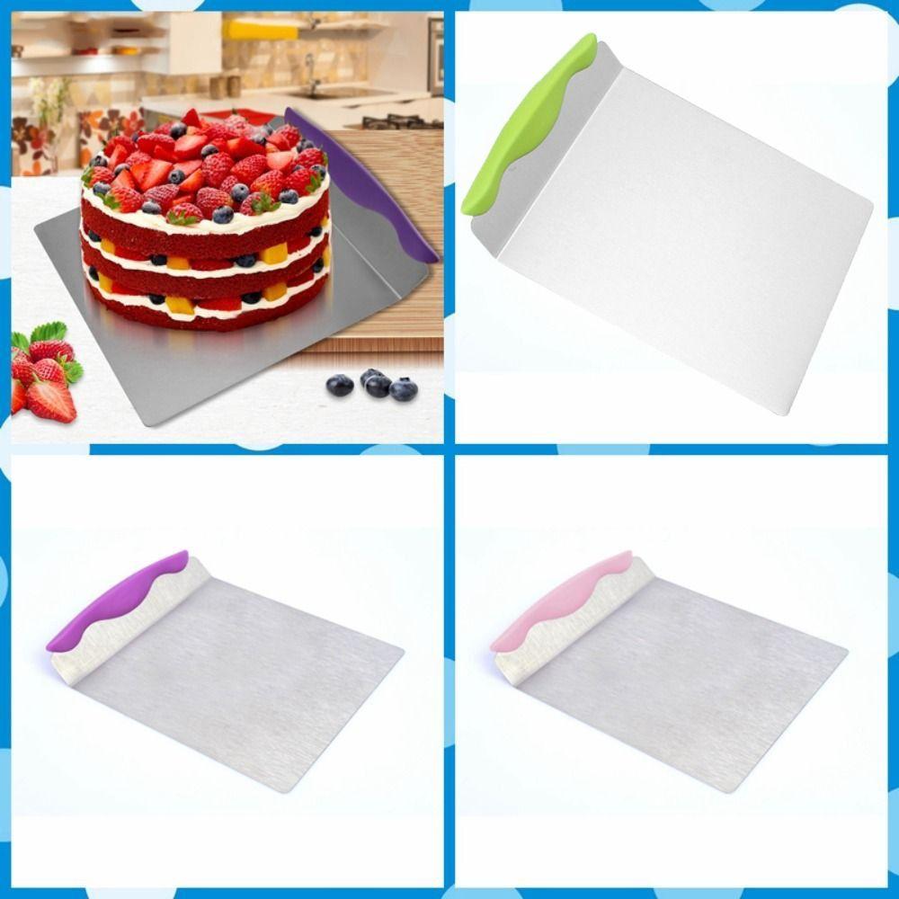 Stainless Steel Square Cake Lifter Rust-proof Cake Moving Shovel Pizza Transfer Shovel  Kitchen