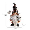 Halloween Resin Gnome Wizard Fairy Figurine for Home Bedroom Living Room Holiday Decoration