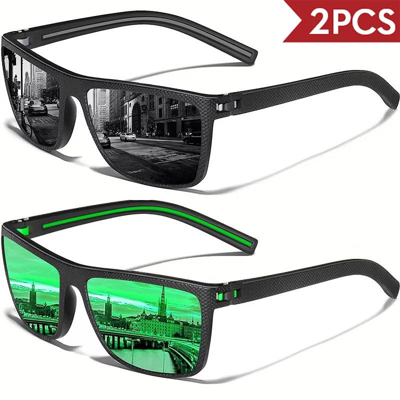 3 Stück Tolle Polarisierte Sonnenbrille für Herren Unisex UV400 Brille Angelbrille Outdoor Sportbrille zum Fahren Angeln Radfahren