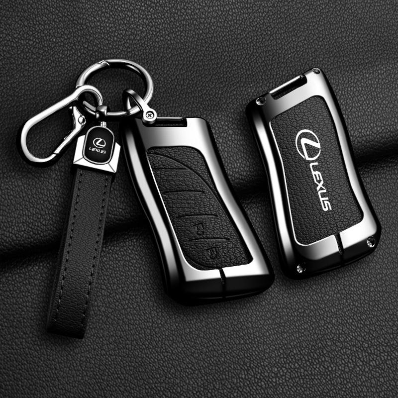 Vintage Leather Car Key Case Fob Cover For Lexus RX 300 330 350 400h ES GS RX LX GS GX NX Is 250 200 LX470 570 GX460 470 CT200h ZO1