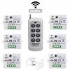Mini Wireless Smart Light Switch with Remote Control 1000M Distance 433 Mhz RF Relay Receiver 220V Switch for Home Led Lamp Fan