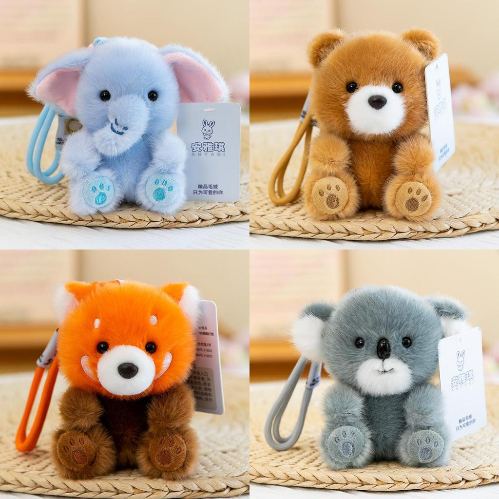 Plush Animal Keychain With Scented Granules For Kids And Collectors