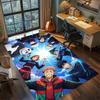 Rutschfeste waschbare Fußmatte „Jujutsu Kaisen“ Großer Teppich Schlafzimmer Gamer Zimmer Dekor—kwq41