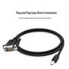 USB To RS232 Serial Data Cable (DB9 Female To Printer Port)