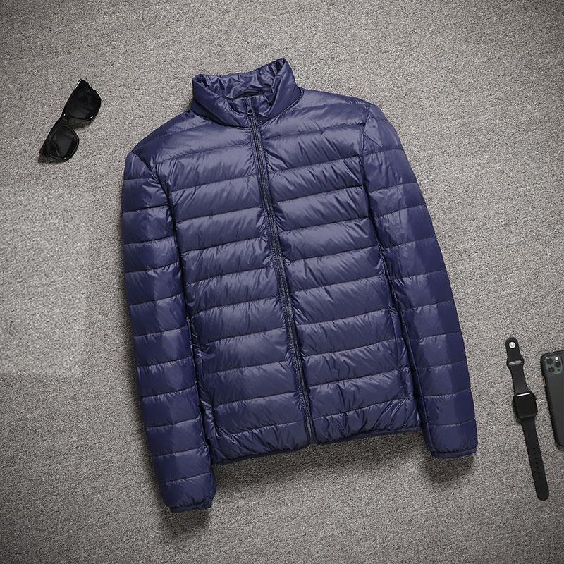 2026 New Hooded Ultralight Quilted Coat for Warm Winter Down Coats Light Puffer Lightweight Down Jackets Men's Jackets Spring
