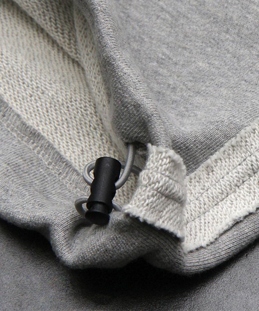 Keuligeon Wide Track Pants Max Over Fit Melange Gray