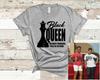 Black Queen T-Shirt Black Women Empowered African Culture
