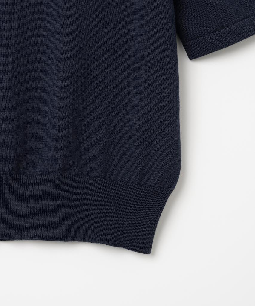 MILLO ARCHIVE Crop Easy Knit [Navy]