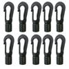 POM Clips Outdoor Tool Clothesline Straps Hooks Camping Tent Hook Rope Buckle Elastic Ropes Buckles
