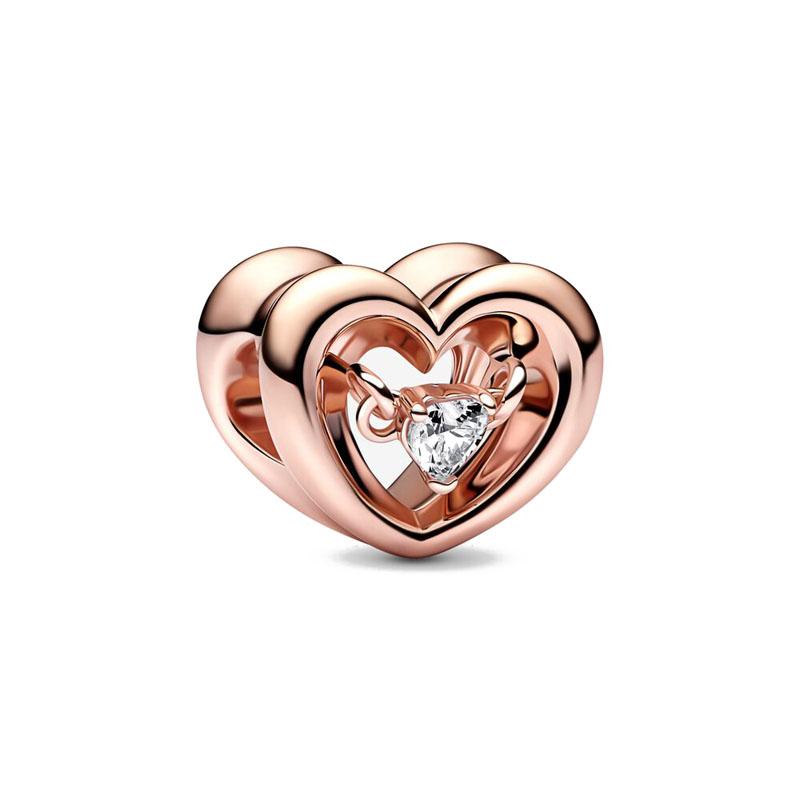 New Fine Rose Gold White Pink Clip Dasiy Ocean Summer Charms Fit Original Sterling Silver Plated 925 Bracelet For Women Jewelry