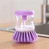 Multi-Functional Kitchen Cleaning Brush With Soap Dispenser Handheld, Ideal For Pots, Sinks & Stoves, Essential Household Cleaning Tool KTJ