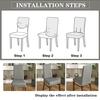 Tianzi Jacquard Splash-proof Elastic Chair Cover Hotel Leisure Chair Cover Home Dustproof Chair Cover
