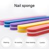 Nail File High Durability Wear Resistant Reusable Washable Bright Color Remove Nail Glue Sponge
