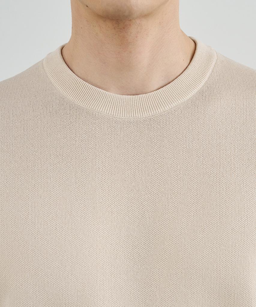 210EDIT Architecture Round Knit_Zd2Sw111_Crm