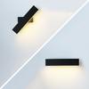 Modern 6W LED Indoor Wall Lamp 350 Degree Rotatable Home Lighting Bedroom Bedside Lamp Decoration Corridor Wall Light Fixture