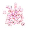 Soft Pottery Pieces Beaded Diy Mobile Phone Chain Accessories Loose Beads Smiley Face Letters Animal Fruit Mixed Soft Pottery