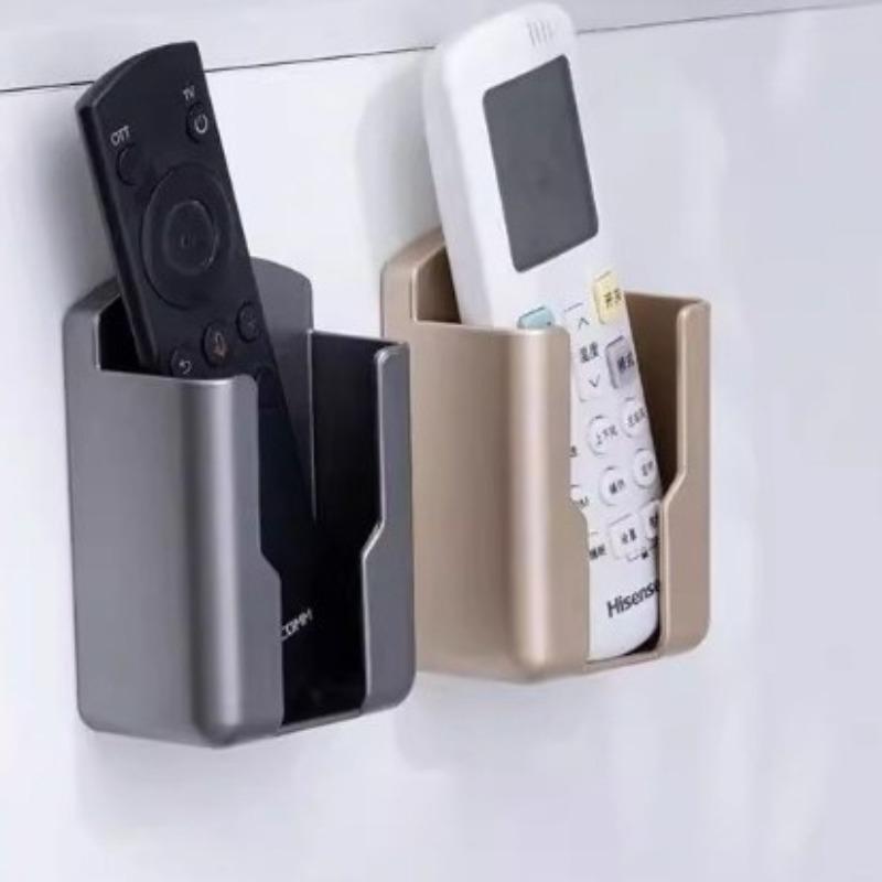 Non-drilling Air Conditioner Living Room Remote Control Storage Box Wall-mounted Remote Control Storage Rack
