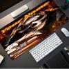 1PC Custom Name "Skull Art Fire Theme" Mouse Pad, Keyboard and Mouse Desk Pad, for Computer Notebook  Birthday Gift For Any Room Or Office