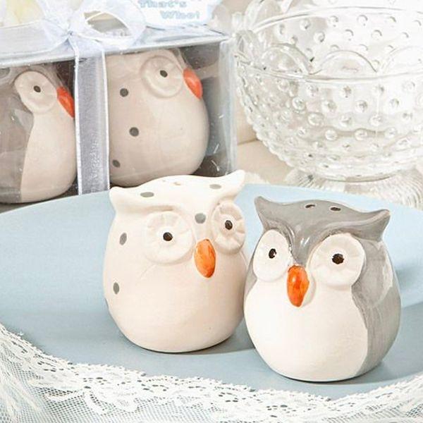 Duet soli i pieprzu Owl Solniczka i pieprzniczka Sowa