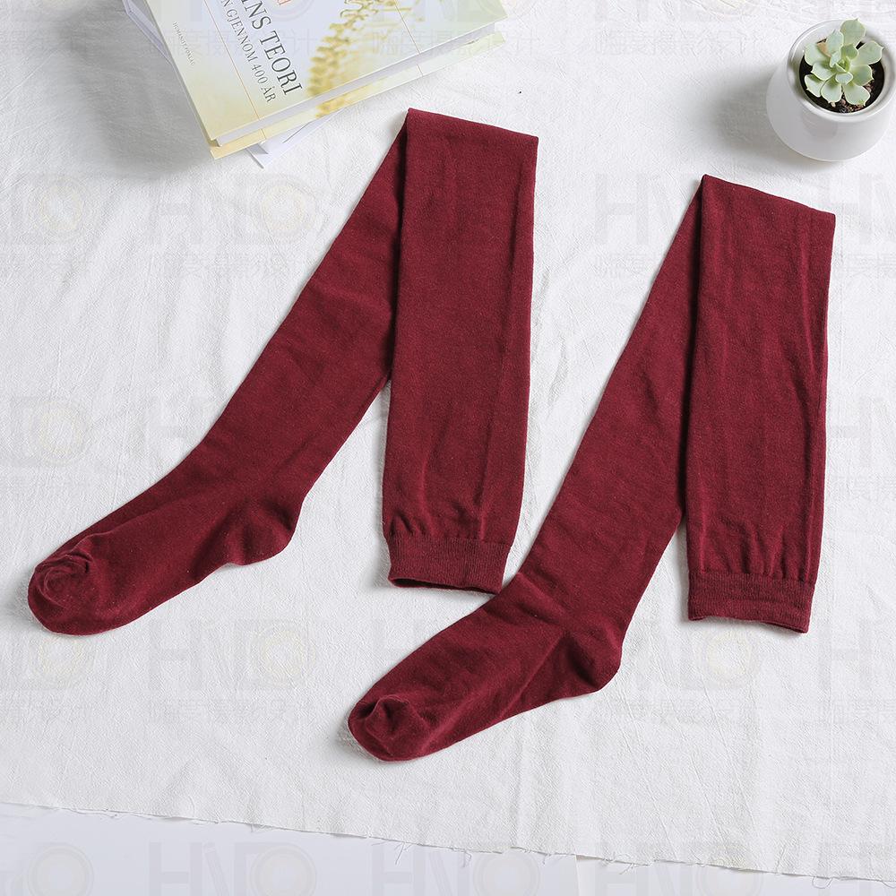 Women Men Thigh High Socks Over Knee Extra Long Cotton Yoga Dance Stockings Breathable Winter Warm Stretch Legging Socks