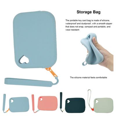 Storage Bag Waterproof Soft Flexible Dustproof Hand Comfort Storage Silicone Multi-function Mini Storage Pouch Home Supplies