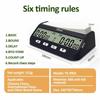 YS9901/YS902 Multipurpose Portable Professional Chess Clock Digital Chess Timer Game Timer Count Up/Down Precise Game Stopwatch3