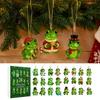 Creative Gift for Frog Lovers Faux Crystal Advent Calendar 2026, 24 Days Christmas Countdown with Animal Shaped Decorations Ornament, Funny