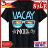 Vacay Mode Beach Vacation Summer Cruise Getaway Holiday T Shirt Vintage Washed Stretched Designer Clothes Soft Slightly