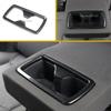 For Toyota RAV4 -2023 ABS Rear Center Armrest Water Cup Frame Rear Drain Cup Frame Decoration Stickers