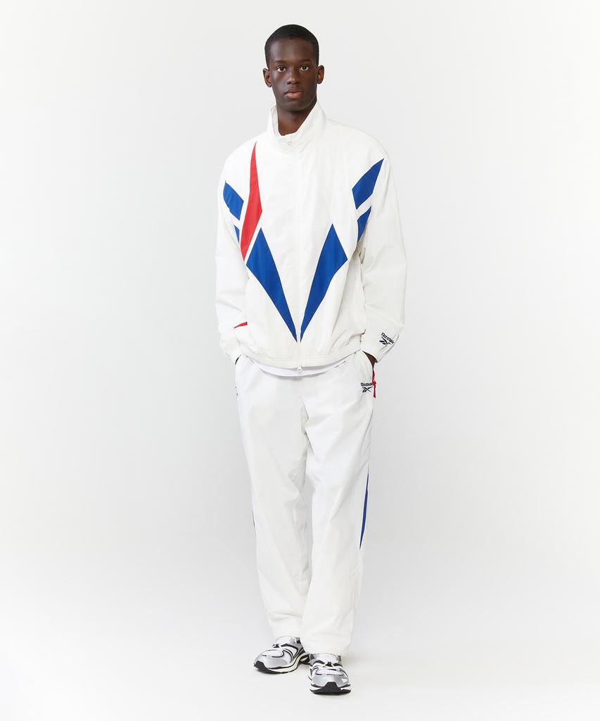 REEBOK Vector Flash 2-Way Warm-Up Pants - Off-White
