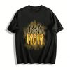 Best Mom Letter Print Casual T-shirt Warm Mother's Day Gift Top For Women Pure Cotton T-shirt