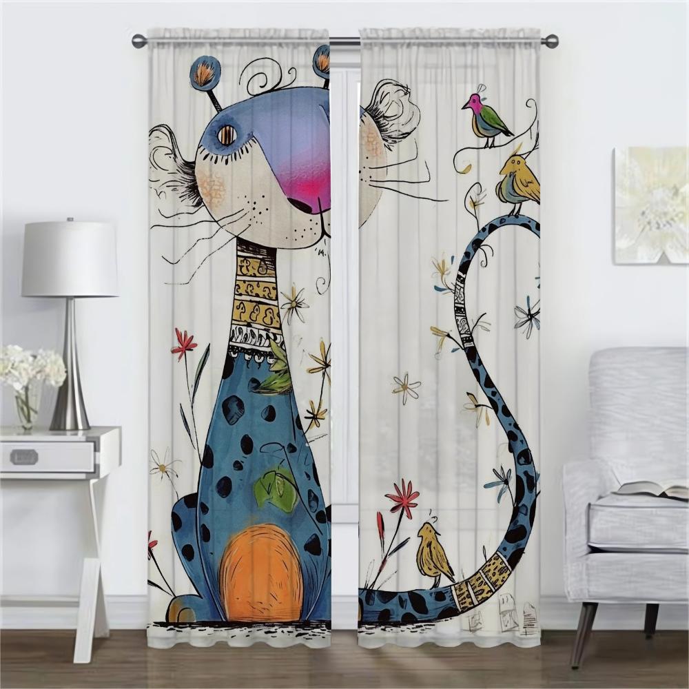 Shades Magisch Magisch Huis Interieur Gordijnen 2 Stuks Verduisterend Gordijn voor Kamer 2 Paneel Scheidingswand Halloween Decoratie Woonkamer