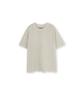 Beulaunyadeu Washed Waist-Cut T-Shirt, Beige