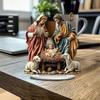 2025 New Nativity Jesus Birth Scene Xmas Table Centerpiece Accessory 2D Flat Acrylic for Home Office Decoration Party Ornment