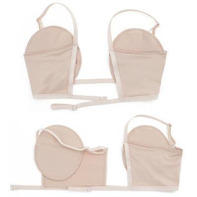 Reusable Underarm Sweat Pads Anti-Sweat Skin Tone Sweat Underarm Pads Bra Comfortable Washable Perspiration Absorbing Pads