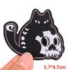 NEW Cartoon Animal Embroidered Patches Goose Frog Cat Patch Iron On Patches For Clothing Hats Jackets Backpack Embroidery Badges