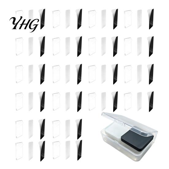 DIY Refrigerator Magnet 5/6/8/10/15/20/24 Sets Acrylic Fridge Kit, Square Transparent Magnets with Adhesive Backing, Clear Picture Photo Holder Making