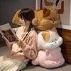 Soft Long Cat Pillow Plush Toys Stuffed Office Sleeping Cushion Bed Sleep Kitty Long Pillow Home Decor Gift Doll for Kids Girls