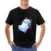T-shirt en coton pour hommes T-shirt Napstablook T-shirts graphiques t-shirt graphique Vêtements esthétiques pour hommes grand nouveau t-shirt noir pour garçons