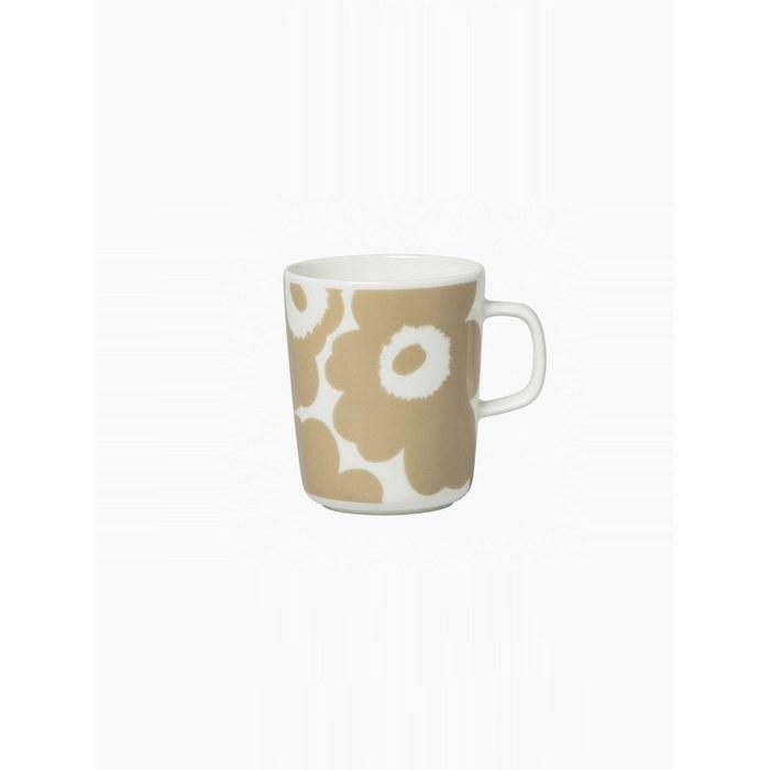 Marimekko Unikko Mug 250ml Women's 52_1_52209470401 White x Beige