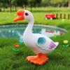 Plastic Material Jumping Goose Toy Cute Design Bounce Goose  Toy Simulation Animal Toy  Home Decor