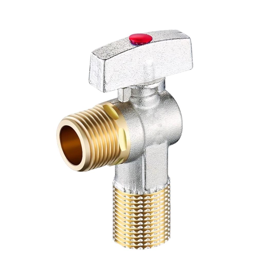 Hot and Cold Water Inlet Ball Valves For Gas Water Heater Toilet Faucet