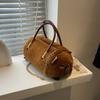 Plush Capybara Bucket Bag For Women With Zipper Closure And Crossbody Style For Daily Use