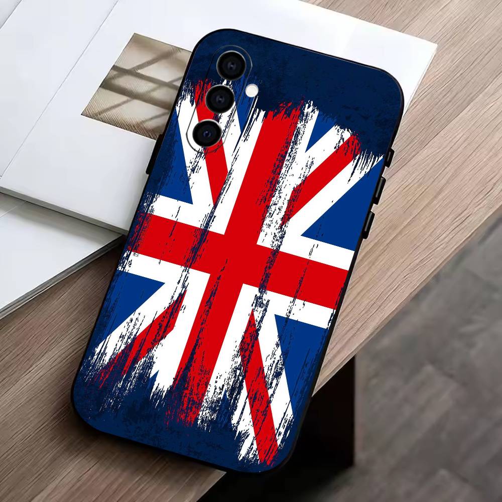 The American Flag  Phone Case Black Silicone Soft For Samsung Galaxy A73,A72,A71,A70,A53,A52,A51